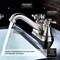 Anzzi Major Centerset 2-Handle Mid-Arc Bathroom Faucet in Brushed Nickel L-AZ006BN - alternate 2